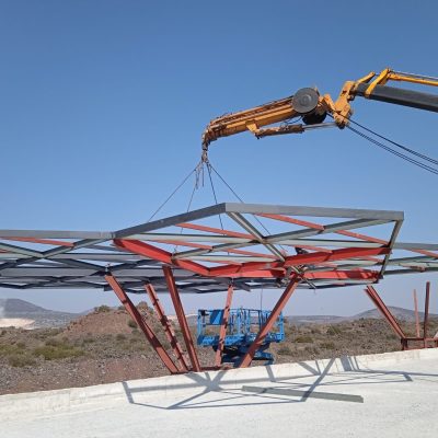 KULA JEOPARK GÖLGELİK YAPIMI